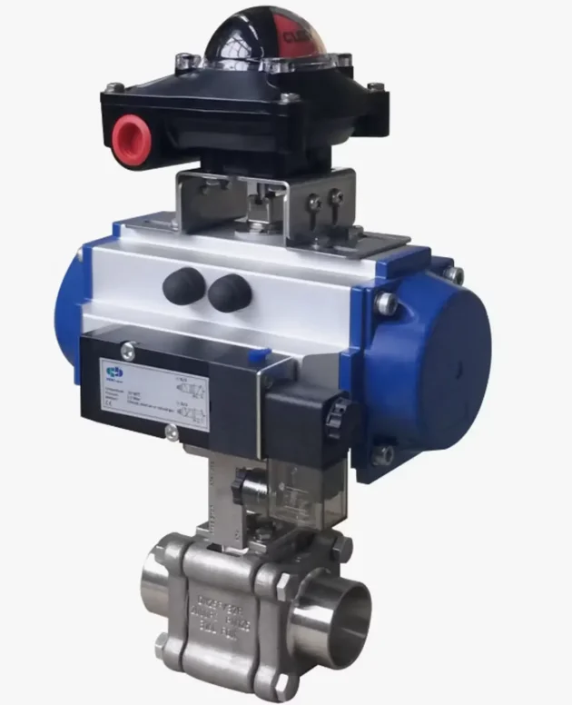 Aktüatörlü vanalar